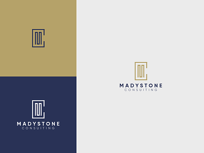 Madystone brand branding business consulting design illistration logo logos modern logo technology vector
