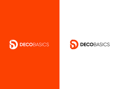 Deco basics b logo brand branding business card d logo design icon illistration letters logo logos vector