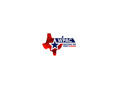 Wpac brand branding graphic design logo logodesign logos modern logo texas usa vote