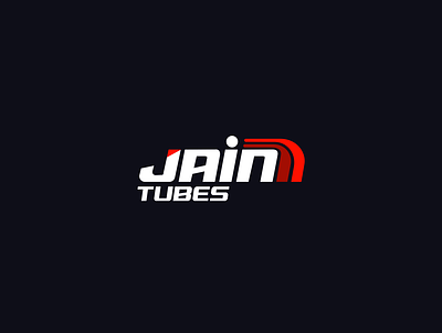 Jain Tubes brand construction logo graphic design illistration logo logos