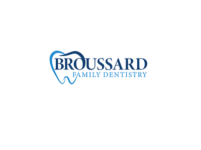 Broussard brand branding dental dental office design illistration illustration logo logos medical pharmaceutical vector