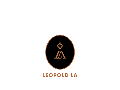 LEOPOLD LA brand business design fashion logo illistration logo luxury logo vector