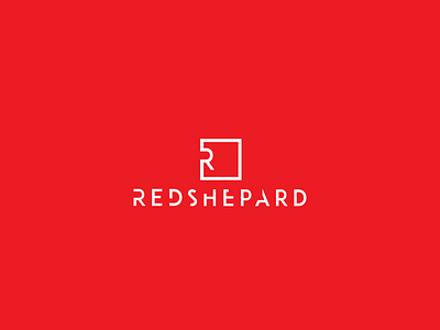 logo red shepard brand branding business design draw icon illistration logo telecome vector