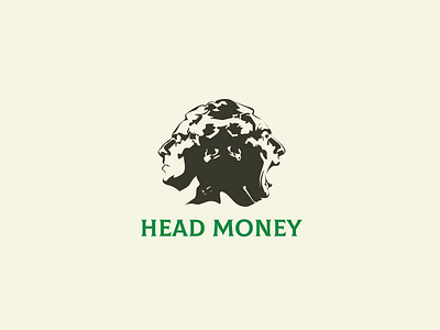 Two Faces headmoney art audio brand branding business cinema design faces head illistration logo vector