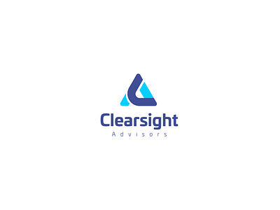 Clearsight ac accounting brand branding business design financial icon illistration logos vector