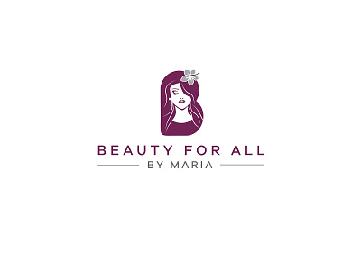 beauty for all beautiful beauty logo beauty salon brand branding business design draw illistration lady logo logos she vector women