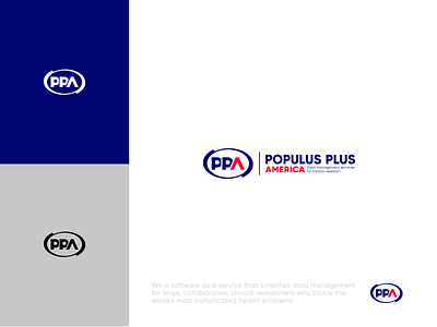 Populus plus america america bleu brand branding business card design dribbble icon illistration logo logos red technology technology logo vector