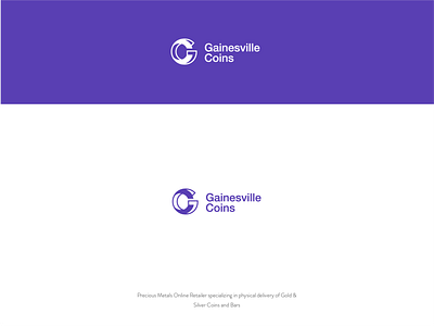 Gainesville coins accounting brand branding business design financial financial logo logo logos vector