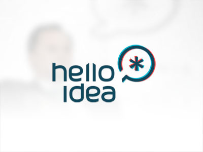 Hello Idea branding hello idea innovation logo logotype mark media online sign social system
