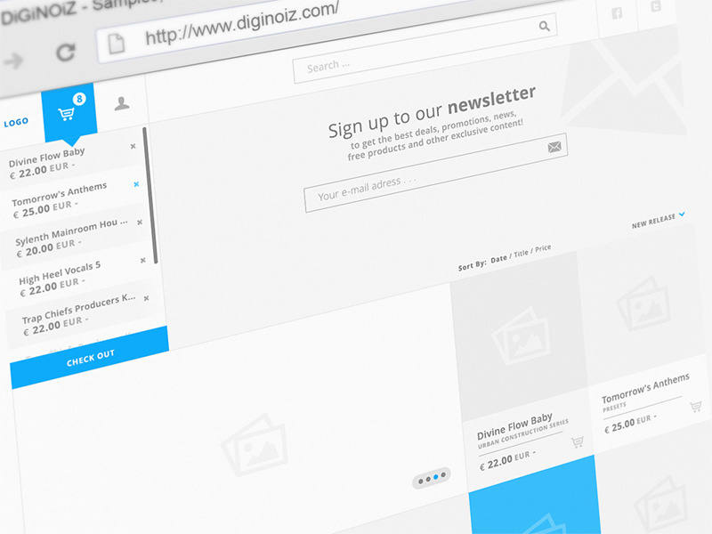 DiGiNOiZ v3 by Damian Dmowski on Dribbble
