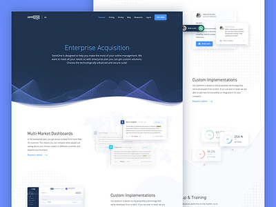 Enterprise Acquisition - Landing Page