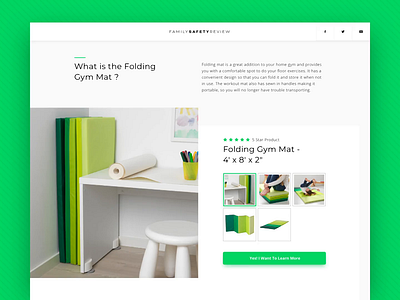 eCommerce template after effect animation button design ecommerce family green interaction landing light motion page review reviews shop ui ux web website white