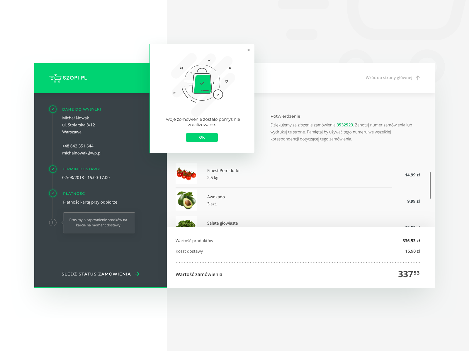 order-confirmation-by-damian-dmowski-on-dribbble