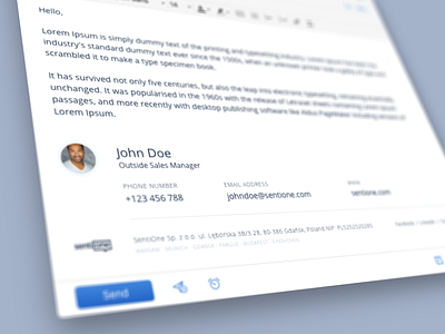 Download Gmail Signature Designs Themes Templates And Downloadable Graphic Elements On Dribbble