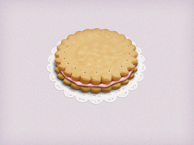 Strawberry cream biscuit biscuits cathy123 sandwich