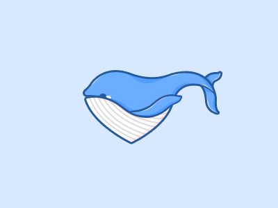 Whale blue whale