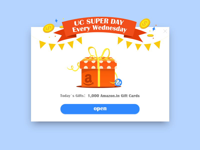 UC SUPER DAY box gift