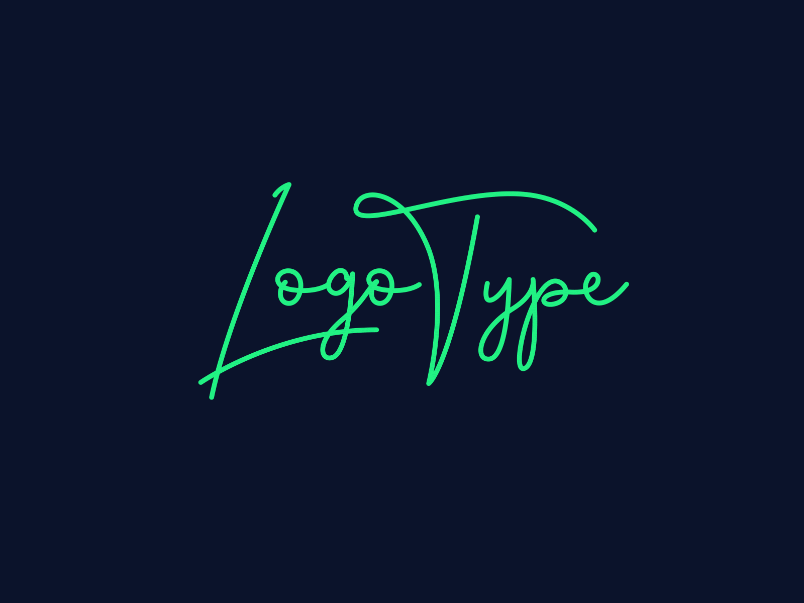 LOGO VYPE Lettering Custom Animation Design
