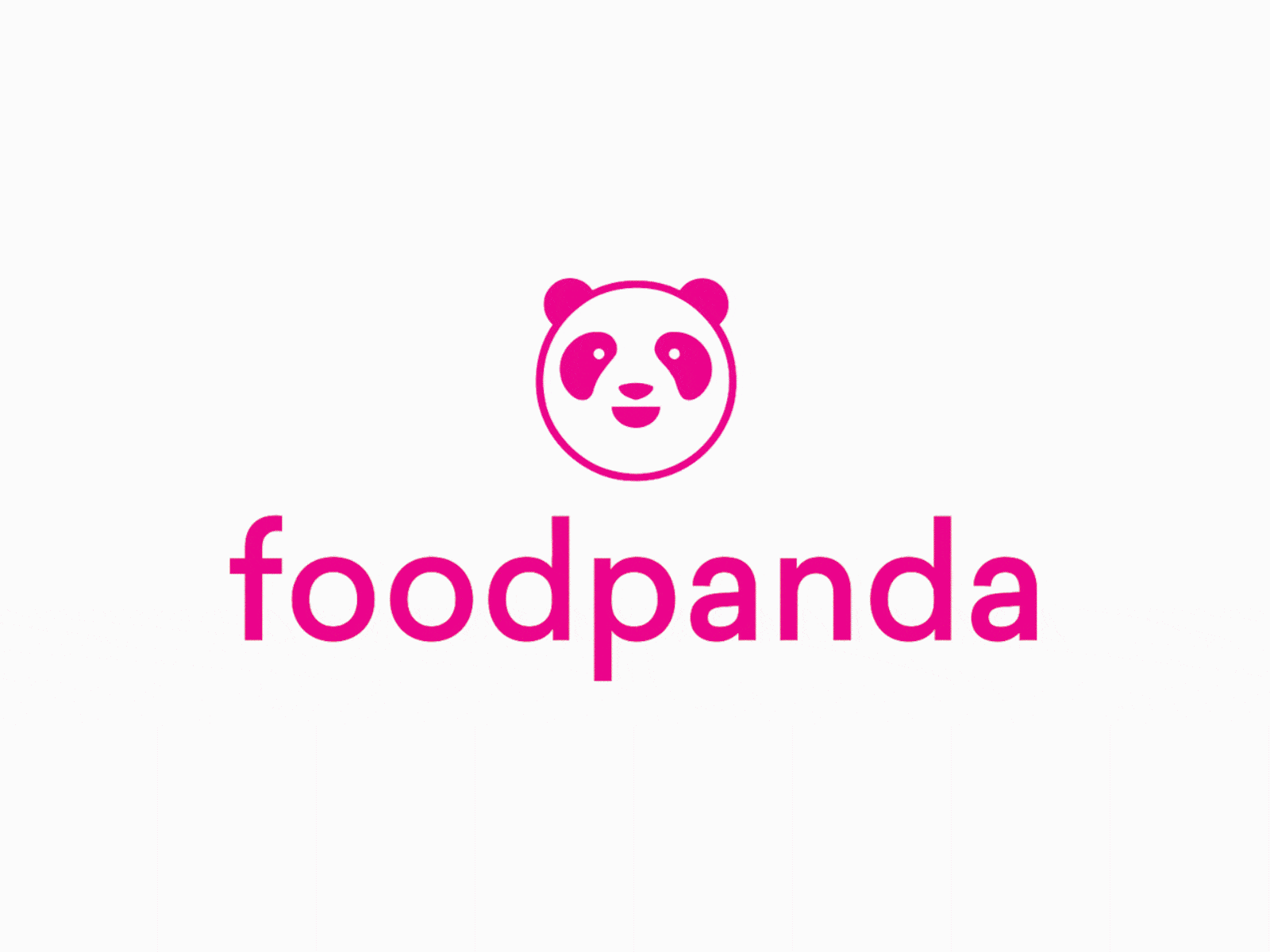 FoodPanda Logo animation Design 3D into 2D Design