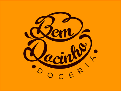 Bem Docinho bakery logo candy graphic design logo