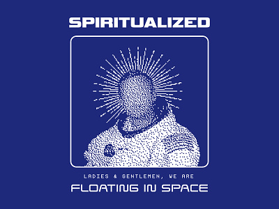 Spiritualized Bootleg Artwork astronaut bootleg nasa space spiritualized t shirt
