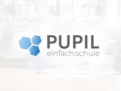 Pupil logo logo minimal