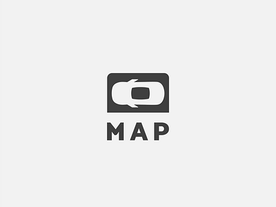 MAP logo logo minimal