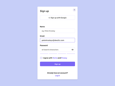 #DailyUI [01]: Sign up form challenge clean daily dailychallenge dailyui design figma minimal modern sign up ui uidesign ux uxdesign uxui