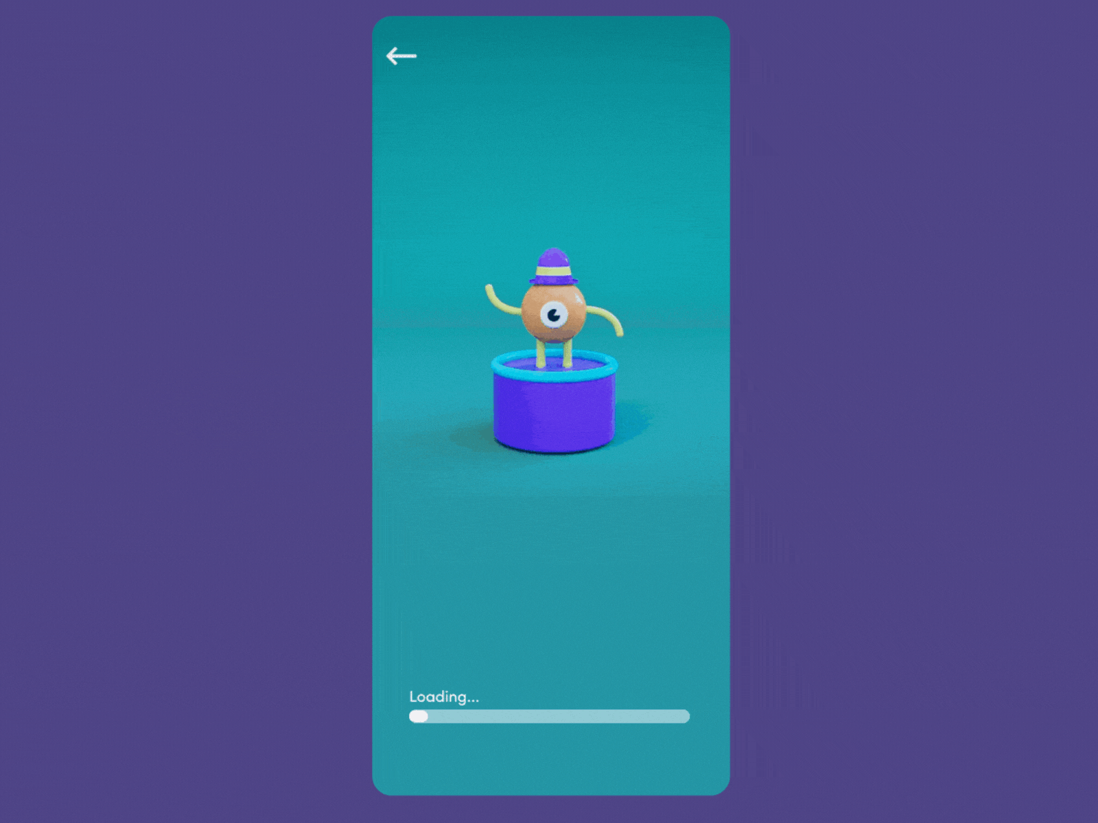 UI Design | Loading Screen animation