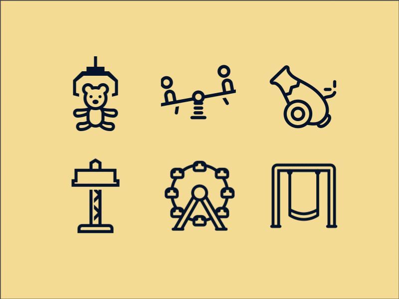 Animated city icons animations design digital art free graphic design icons icons8 motion ui ux vector