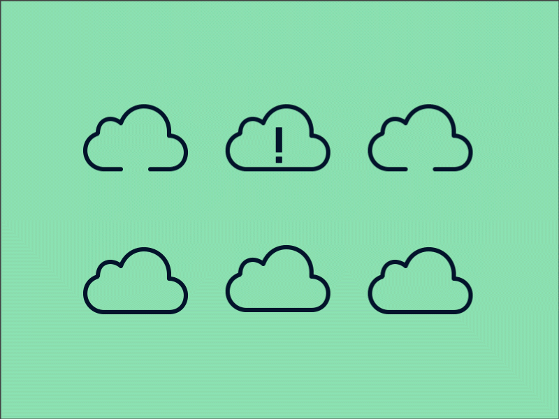 cloud animated icons