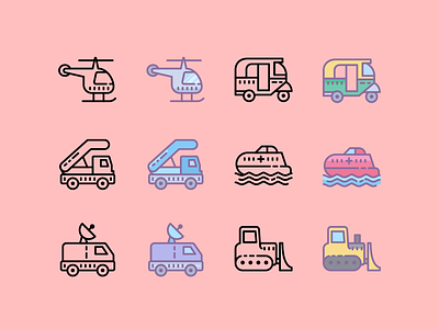 transport icons