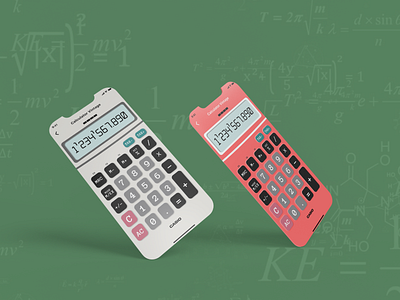 UI Calculator Vintage App app design desktop ui graphic design ui ux