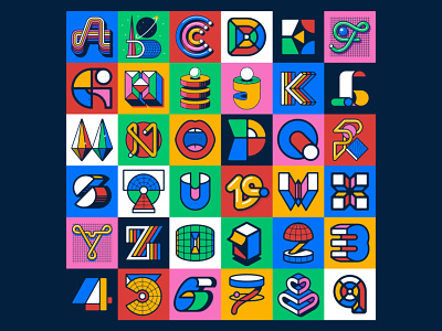 36DOT 2020 · ABC 36daysoftype abc alphabet design font graphic design letter lettering type typography