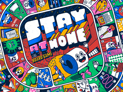 Stay at home, the board game II