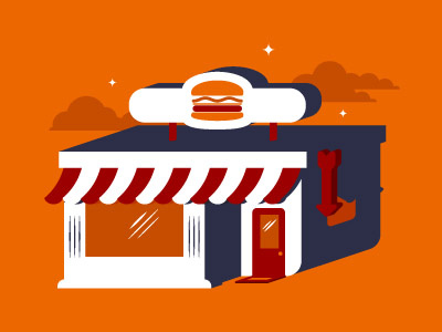 ING Direct IV burguer business gif icon restaurant