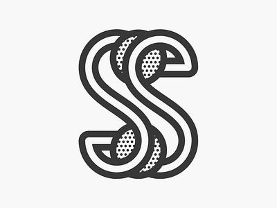 36DOT · S 36daysoftype alphabet davidsierra design drop cap font graphic design letter lettering s type typography vector