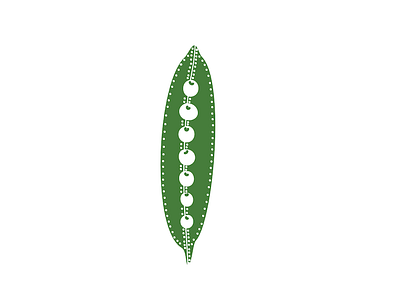 Sugar Pea adobe illustrator cintiq digital drawing go green illustration sugar pea vector vegetables