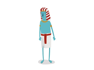 That head piece though ancient character design egypt illustration man pharaoh vector