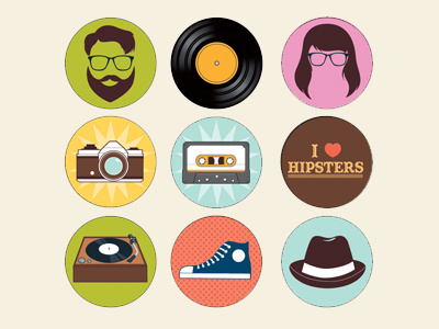 Hipster Icons