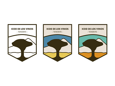 Logo Icod de los Vinos - DAY // 02 branding illustration logo logo design logodesign logotype typ