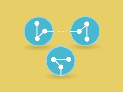 Connect Icons by Subcutaneo conect conenction conexion diseño flat flat design flat tendence icon iconografia iconography