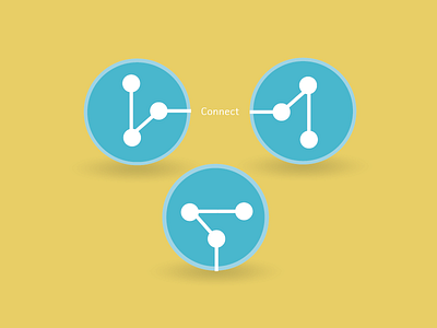 Connect Icons by Subcutaneo conect conenction conexion diseño flat flat design flat tendence icon iconografia iconography