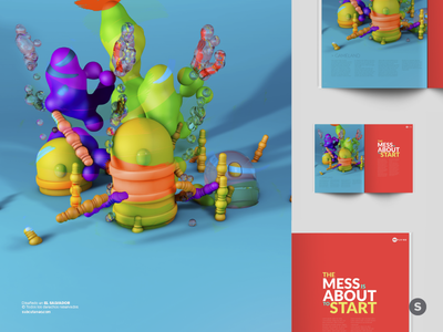 Playkid - 2Page Magazine Layout