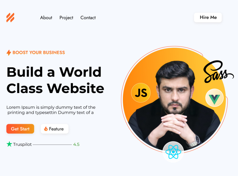 Personal Portfolio website by Raqibnur on Dribbble
