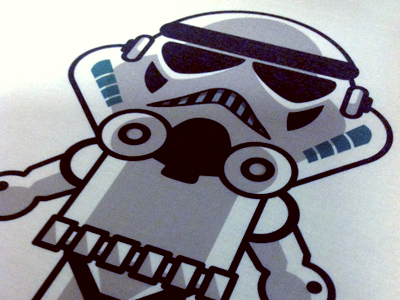 Trooper character helmet illustration nodoymas remera stamp star wars stormtrooper t shirt vector