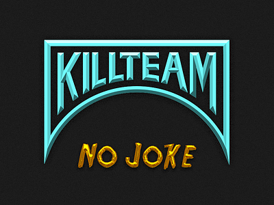 Killteam Goldtooth illustration logo vector