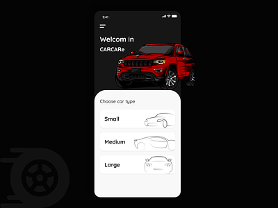 Car Services mobile app app car mobile ui ui ux userinterface
