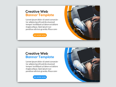 Business web banner design banner banner ads branding business clean corporate creative design illustration social media