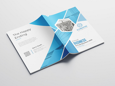 Bifold Corporate Brochure Template by Novelty design on Dribbble